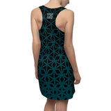 ThatXpression Fashion D'Cut Philadelphia Green Black Designer Tunic Racerback Dress