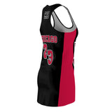 ThatXpression 23 Big Print Chicago Jersey Themed Top