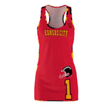 ThatXpression Fashion Kansas City Home Team Camo Racerback Jersey Dress