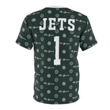 ThatXpression Elegance Men's Green White Jets S13 Designer T-Shirt