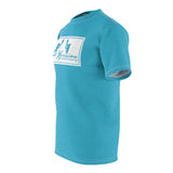 ThatXpression Fashion Thumbs Up Teal White Unisex T-Shirt CT73N