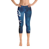 ThatXpression Fashion Fitness Splash Gym Workout Capri Leggings