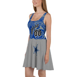 ThatXpression Designer Swirl His & Hers Dallas Sports Themed Skater Dress