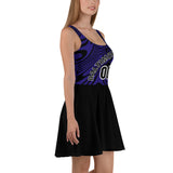 ThatXpression Designer Swirl His & Hers Baltimore Sports Themed Skater Dress