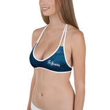 Fashionable vibrant color bikini top