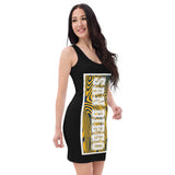 ThatXpression Designer Swirl His & Hers San Diego Sports Themed Dress