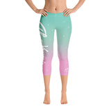 ThatXpression Fashion Fitness Oceans Gym Capri Leggings