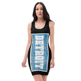ThatXpression Designer Swirl His & Hers Detroit Sports Themed Fitted Dress