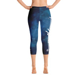 ThatXpression Fashion Fitness Splash Gym Workout Capri Leggings
