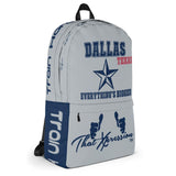 ThatXpression Designer Swirl His & Hers Dallas Sports Themed Skater Dress