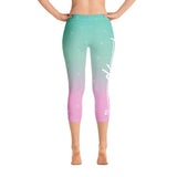 ThatXpression Fashion Fitness Oceans Gym Capri Leggings