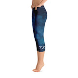 ThatXpression Fashion Fitness Splash Gym Workout Capri Leggings
