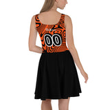 ThatXpression Designer Swirl His & Hers Cincinnati Sports Themed Skater Dress