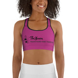 ThatXpression Fashion Gym Fitness Lady Fit Takeover Purple Gym Workout Sports Bra