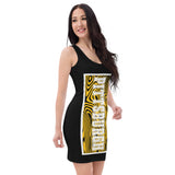 ThatXpression's Designer His & Hers Pittsburgh Themed fitted dress