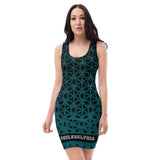 ThatXpression Fashion Fitness Multi Colored Diamond Philadelphia Fan Dress