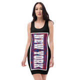ThatXpression Designer Swirl His & Hers New York Sports Themed Fitted Dress