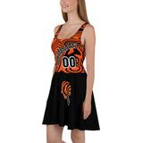 ThatXpression Designer Swirl His & Hers Cincinnati Sports Themed Skater Dress