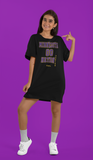 ThatXpression Fashion Minnesota Period Fan Nation Organic T-Shirt Dress P98J