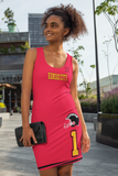 ThatXpression Fashion Fitness Designer Kansas City Themed Superfan Fitted Dress