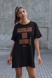ThatXpression Fashion Cleveland Period Fan Nation Organic T-Shirt  Dress P98J