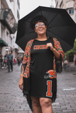 ThatXpression Home Team Cincinnati Jersey Themed T-shirt dress