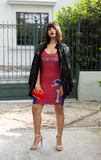 ThatXpression Home Team New York Jersey Themed Dress