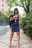ThatXpression Fashion Broncos Swag Themed Racerback Dress