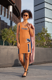 ThatXpression Home Team Chicago Jersey Themed Dress