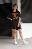 ThatXpression Fashion Cincinnati Period Fan Nation Organic T-Shirt Dress P98J