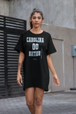 ThatXpression Fashion Carolina Period Fan Nation Organic T-Shirt Dress P98J