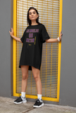 ThatXpression Fashion Los Angeles Period Fan Nation Organic T-Shirt Dress P98J