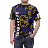 ThatXpression Fashion Ultimate Fan Camo Baltimore Men's T-shirt L0I7Y