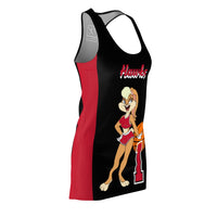 ThatXpression Hawks Home Team Jersey Themed Cartoon Dress