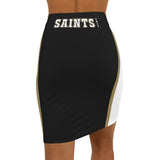 ThatXpression's Saint's Swag Women's Sports Themed Mini Skirt