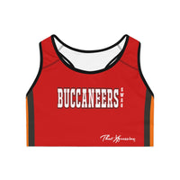 ThatXpression's Buccaneers Sports Themed Sports Bra