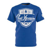 ThatXpression Train Hard & Takeover Spartan Royal Unisex T-Shirt U09NH