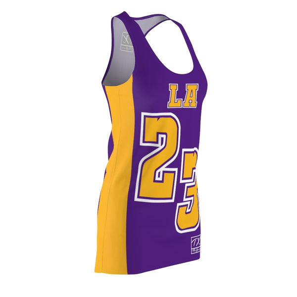 ThatXpression 23 Big Print Los Angeles Jersey Themed Top