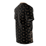 ThatXpression Fashion's Elegance Collection Black and Tan Shirt