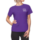 ThatXpression Fashion Train Hard Badge Purple Women's T-Shirt-RL