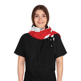 ThatXpression Fashion Designer V202 Red Black Scarf