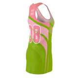 ThatXpression Ai10 Prototype Pink Green 08 Racerback Tunic Dress