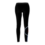 ThatXpression's Black Nuggets Single Striped Spandex Leggings