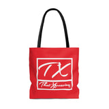 ThatXpression Gym Fit Multi Use Red and White Tote bag