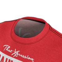 ThatXpression Fashion Train Hard Red Unisex T-Shirt U09NH