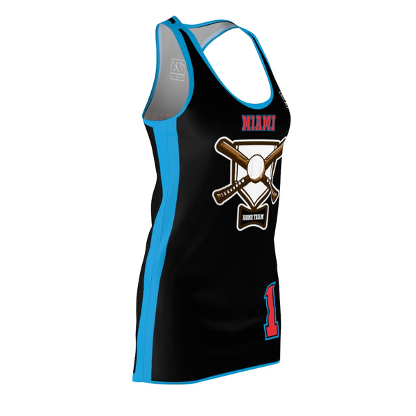 ThatXpression Fashion Miami Home Team Baseball Camo Racerback Dress ThatXpression Fashion Miami Home Team Baseball Camo Racerback Dress
