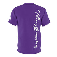 ThatXpression Fashion Signature Purple Badge Unisex T-Shirt-RL