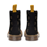 ThatXpression Fashion's Elegance Collection X1 Black and Tan Men's Boots