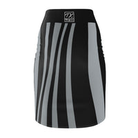 ThatXpression Fashion Vegas Savage Striped Themed Women's Pencil Skirt 7X41K