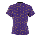ThatXpression Elegance Women's Purple Gold Minnesota S12 Designer T-Shirt